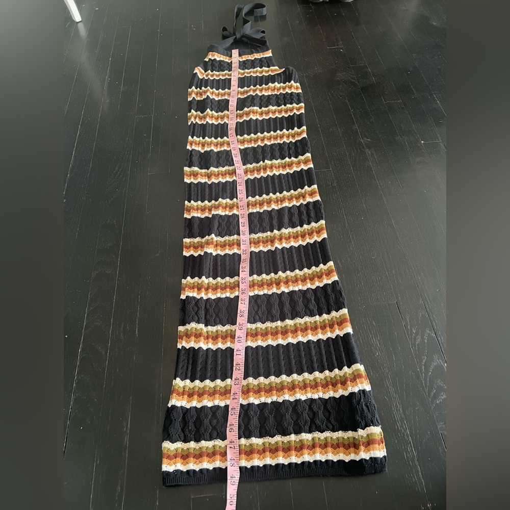 The Drop Womens Jayla Sleeveless Crochet Midi Dress size M - Picture 6 of 11